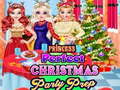 խաղ Princess Perfect Christmas Party Prep