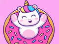 խաղ Cute Rainbow Unicorn Puzzles