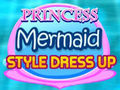 խաղ Princess Mermaid Style Dress Up