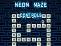 խաղ Neon Maze Control