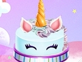 խաղ Little Anna Unicorn Cake Make