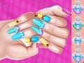 խաղ Elsa Princess Theme Nail Art Diy