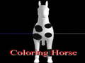 խաղ Coloring horse