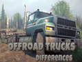 խաղ Offroad Trucks Differences