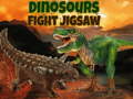 խաղ Dinosaurs Fight Jigsaw