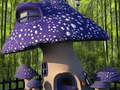 խաղ Funny Mushroom Houses Jigsaw