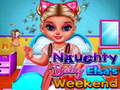 խաղ Naughty Baby Princess Weekend