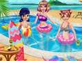 խաղ Princesses Summer Vacation Trend