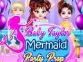 խաղ Baby Taylor Mermaid Party Prep