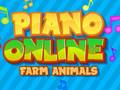 խաղ Piano Online Farm Animals
