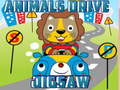 խաղ Animals Drive Jigsaw