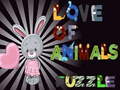 խաղ Love Of Animals Puzzle