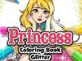 խաղ Princess Coloring Book Glitter