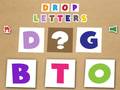 խաղ Drop Letters
