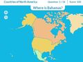 խաղ Countries of North America
