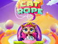 խաղ Cat Rope 