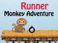 խաղ Runner Monkey Adventure