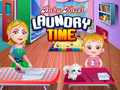 խաղ Baby Hazel Laundry Time