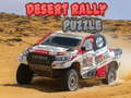խաղ Desert Rally Puzzle