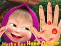 խաղ Masha Bee Hand Doctor 