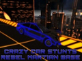 խաղ Crazy Car Stunts: Rebel Martian Base