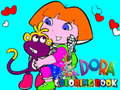 խաղ Back To School Coloring Book Dora