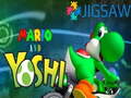 խաղ Mario and Yoshi Jigsaw