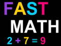 խաղ Fast Math