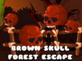 խաղ Brown Skull Forest Escape