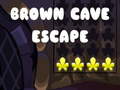 խաղ Brown Cave Escape