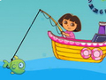 խաղ Dora Fishing