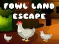 խաղ Fowl Land Escape