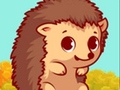 խաղ Springy Hedgehog