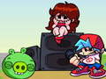 խաղ Friday Night Funkin' vs PIG from Angry Birds 