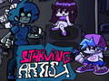 խաղ Friday Night Funkin vs Starving Artist