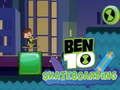 խաղ Ben 10 Skateboarding