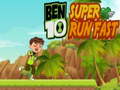 խաղ Ben 10 Super Run Fast