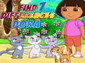 խաղ Find 7 Differences Dora 