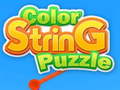 խաղ Color string puzzle
