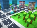 խաղ Pixel City Runner 3D