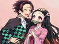 խաղ Nezuko Jigsaw Puzzle