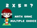 խաղ Math Game Multiple Choice