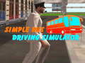 խաղ Simple Bus Driving Simulator