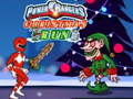 խաղ Power Rangers Christmas run