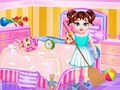 խաղ Baby Taylor Messy Home Clean Up