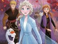 խաղ Frozen Comic Jigsaw