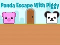 խաղ Panda Escape With Piggy