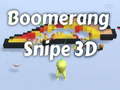 խաղ Boomerang Snipe 3D