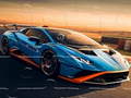 խաղ Lamborghini Huracan STO Puzzle