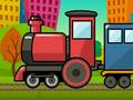 խաղ Train Jigsaw